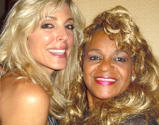 Raven and Marla Maples